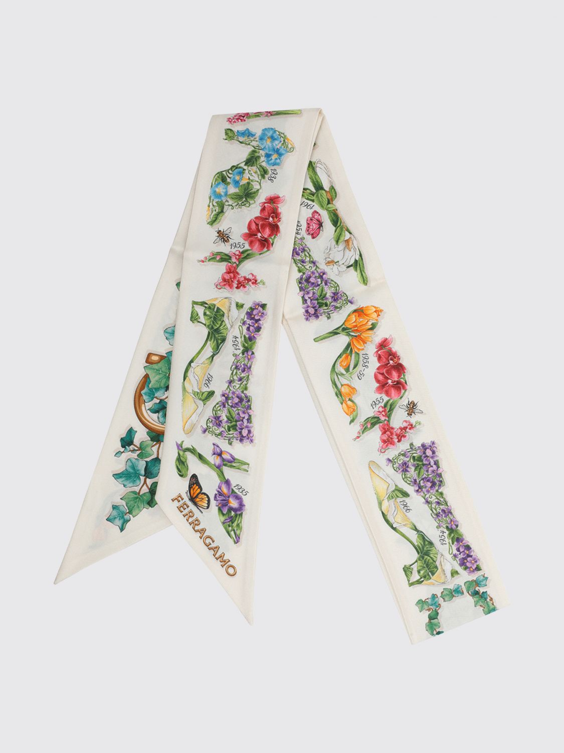 FERRAGAMO Scarf Woman color White