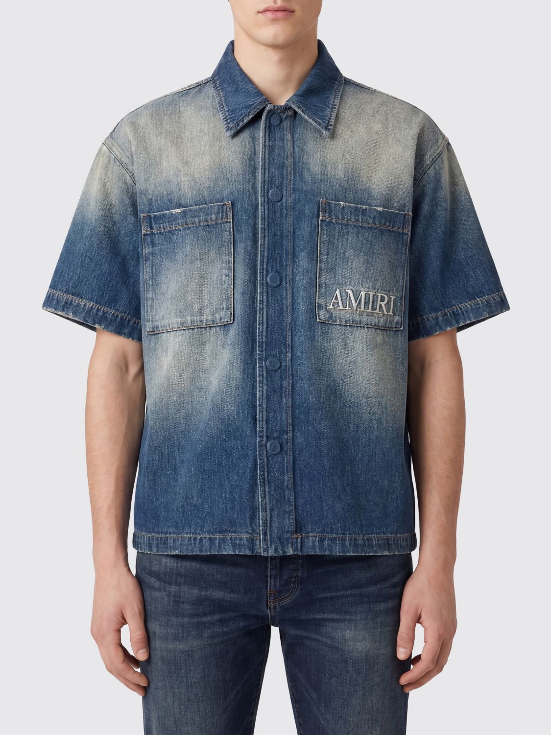 AMIRI Camicia Uomo colore Sabbia