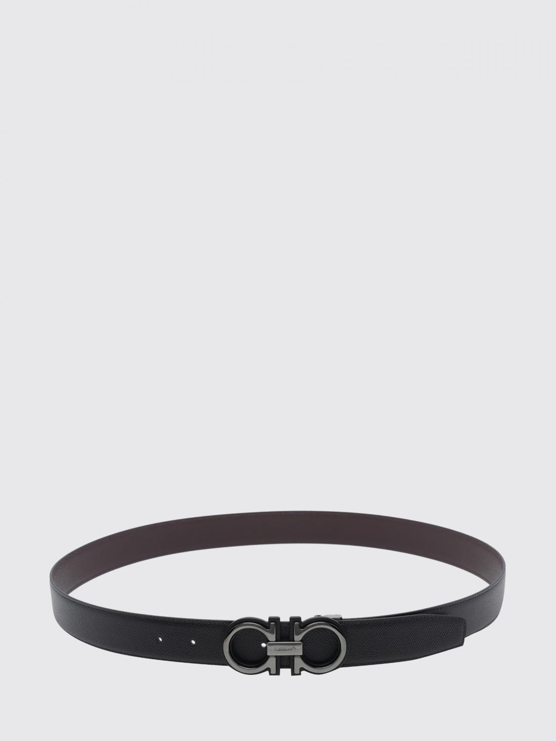FERRAGAMO Belt Men color Black