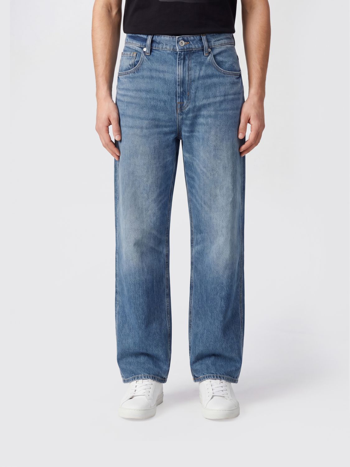 7 FOR ALL MANKIND Jeans Uomo colore Denim