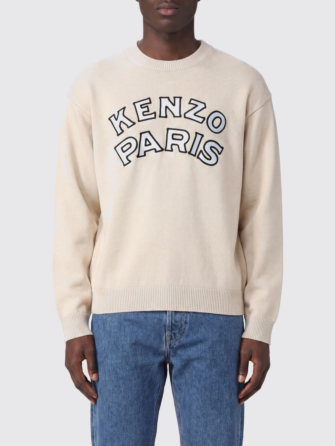 KENZO Sweater Men color White