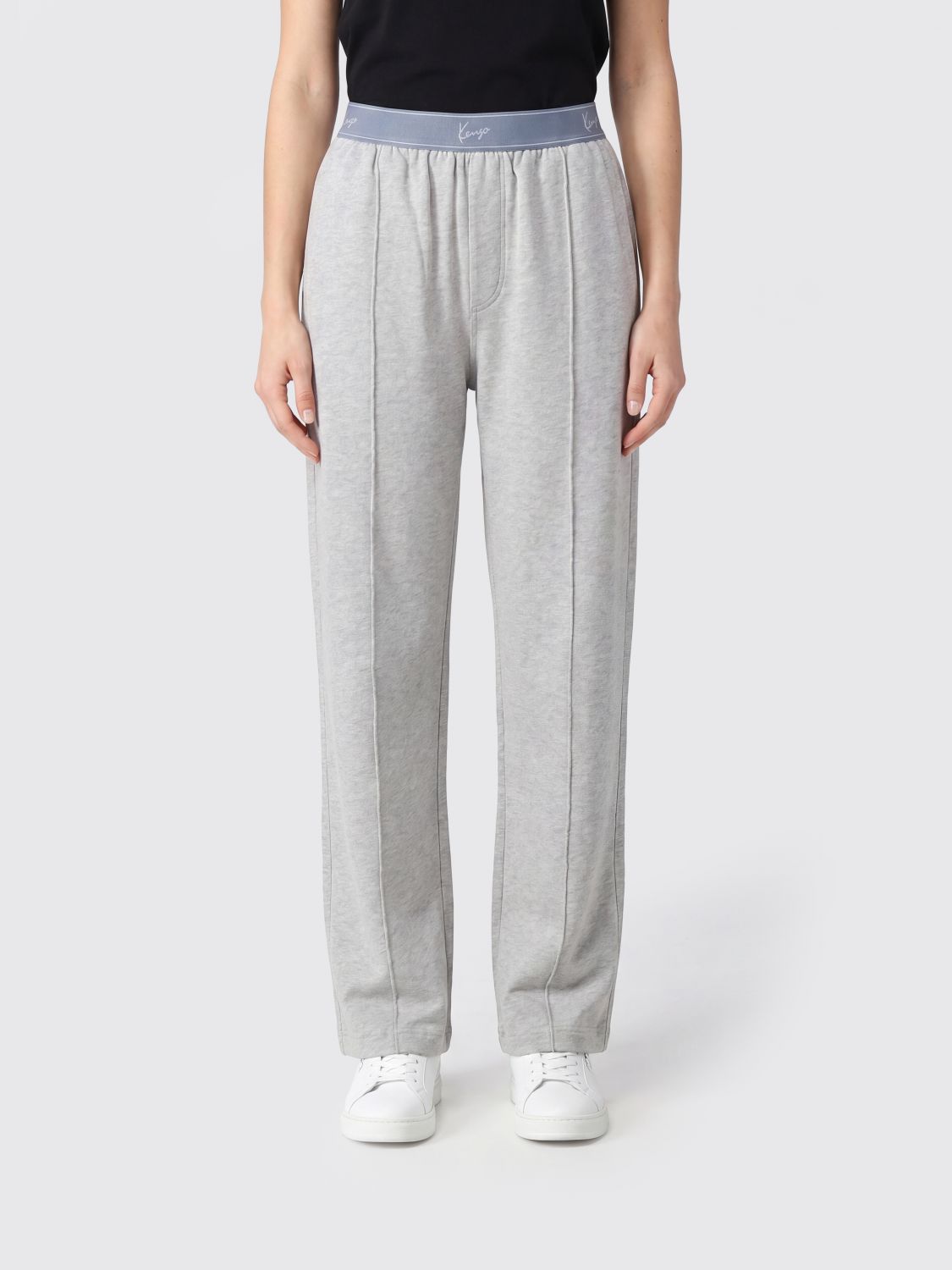 KENZO Pants Woman color Grey