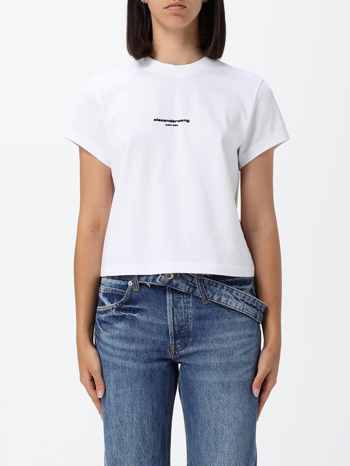 ALEXANDER WANG T-Shirts Donna colore Bianco
