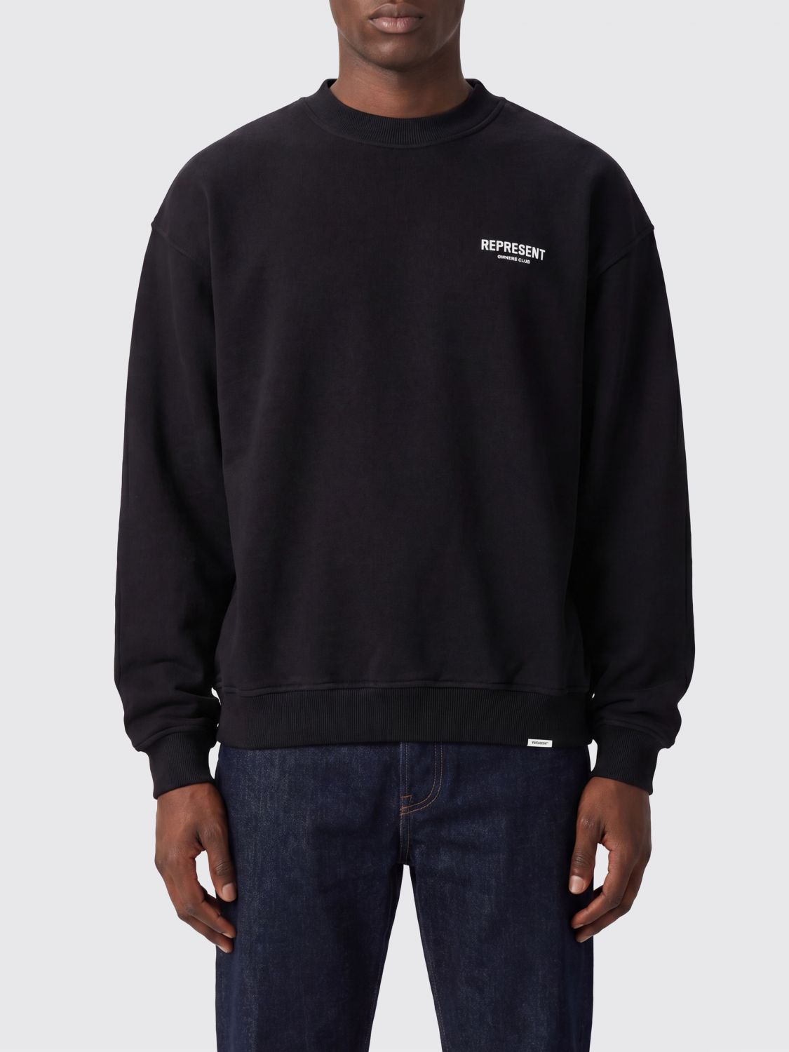 REPRESENT Felpa Uomo colore Nero
