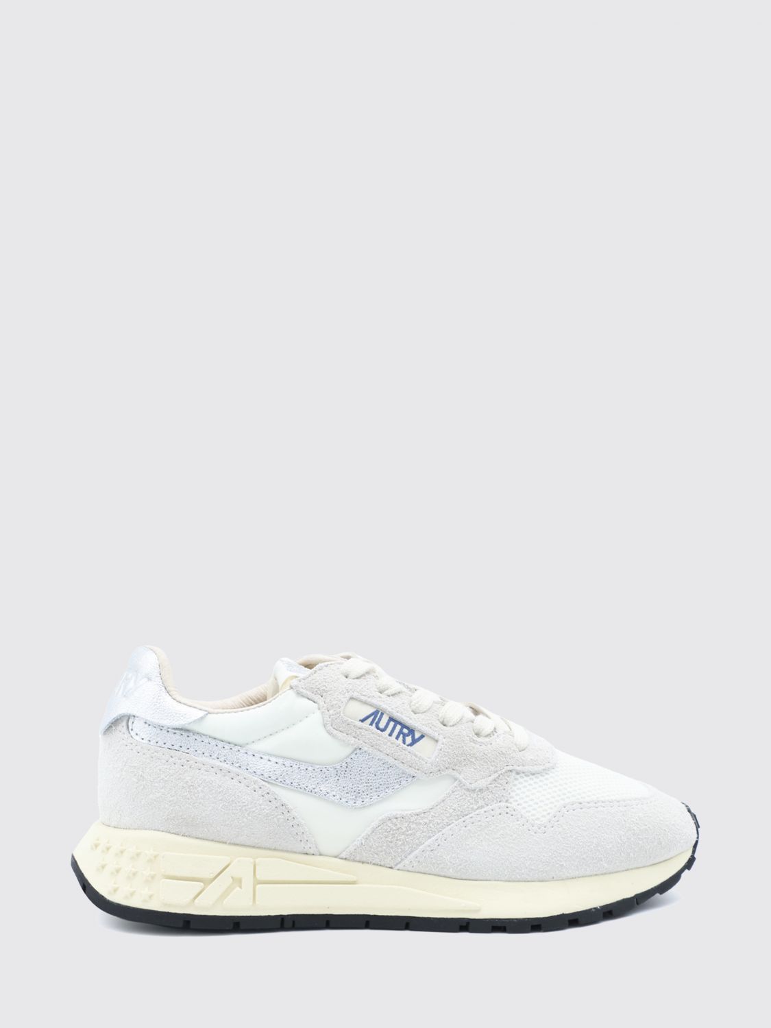 Autry Reelwind Nylon and Suede Sneakers with Serrated Sole