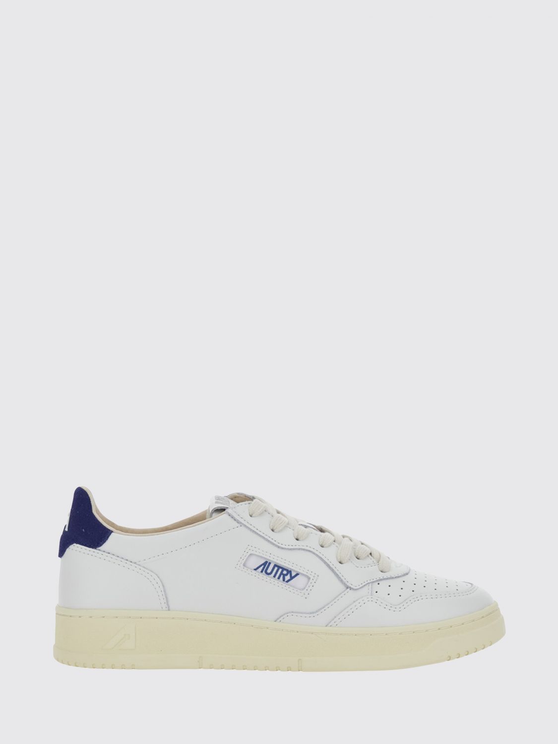 AUTRY Sneakers Medalist Low in pelle e suede con design bicolore
