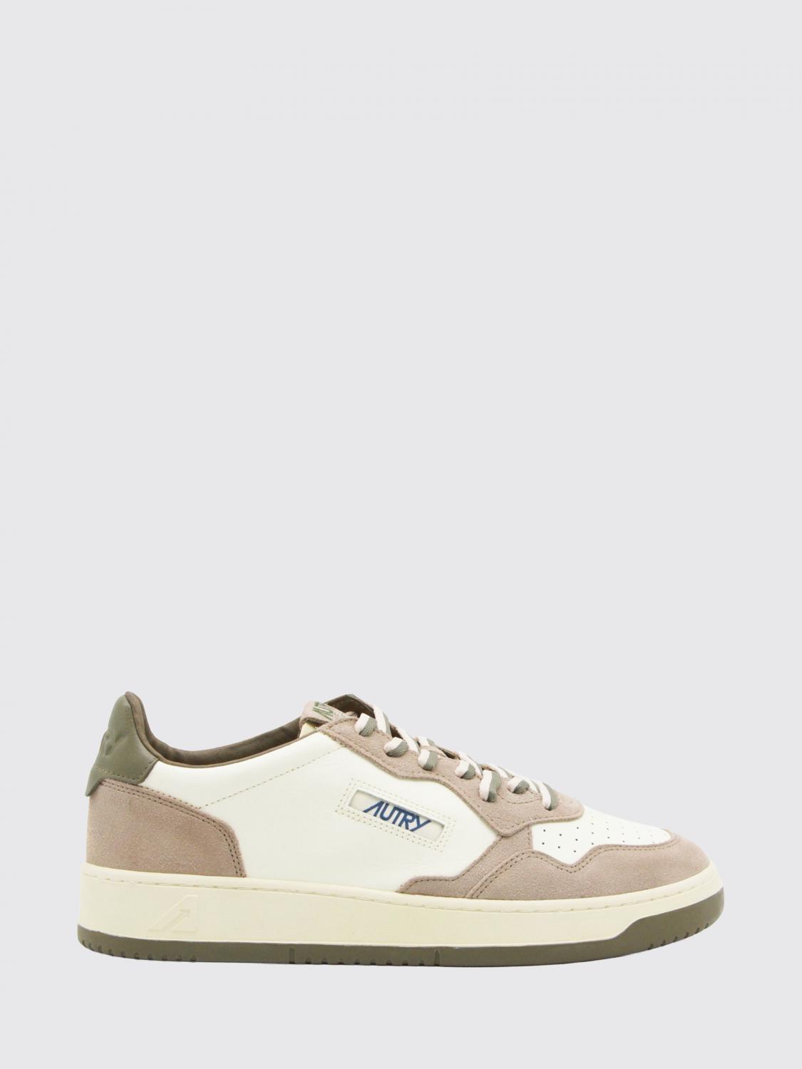 AUTRY Sneakers Medalist Low in pelle e suede con design bicolore
