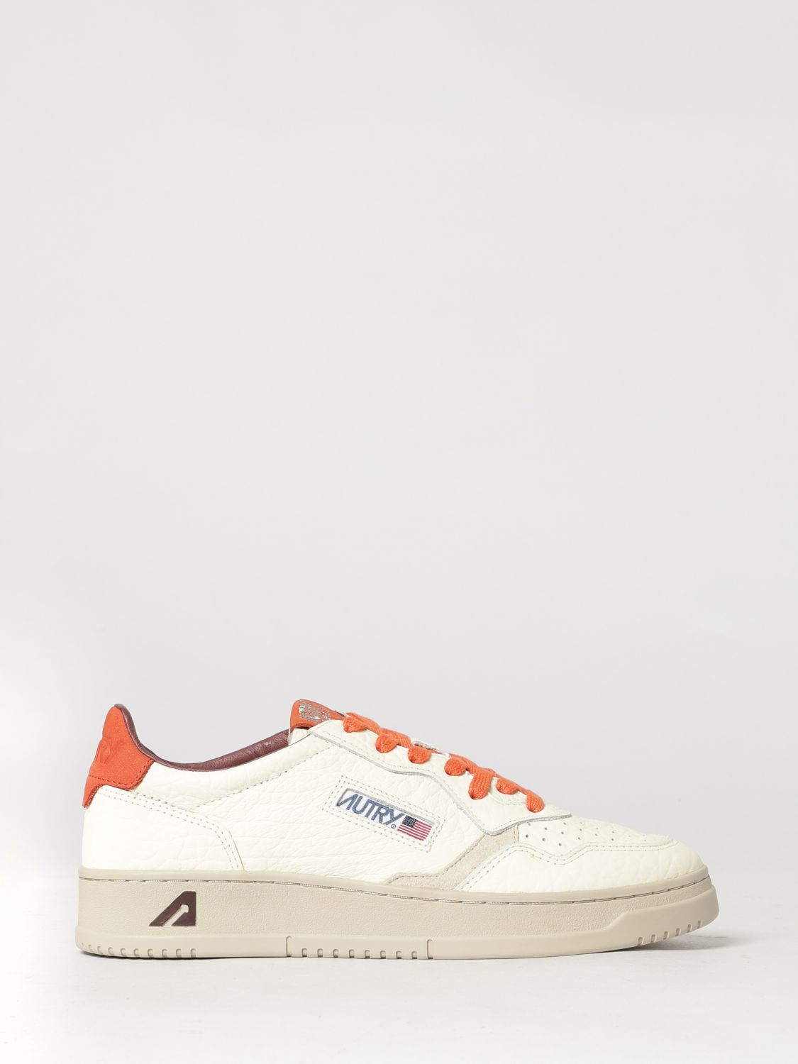 AUTRY Sneakers Medalist Low in pelle e suede con design bicolore