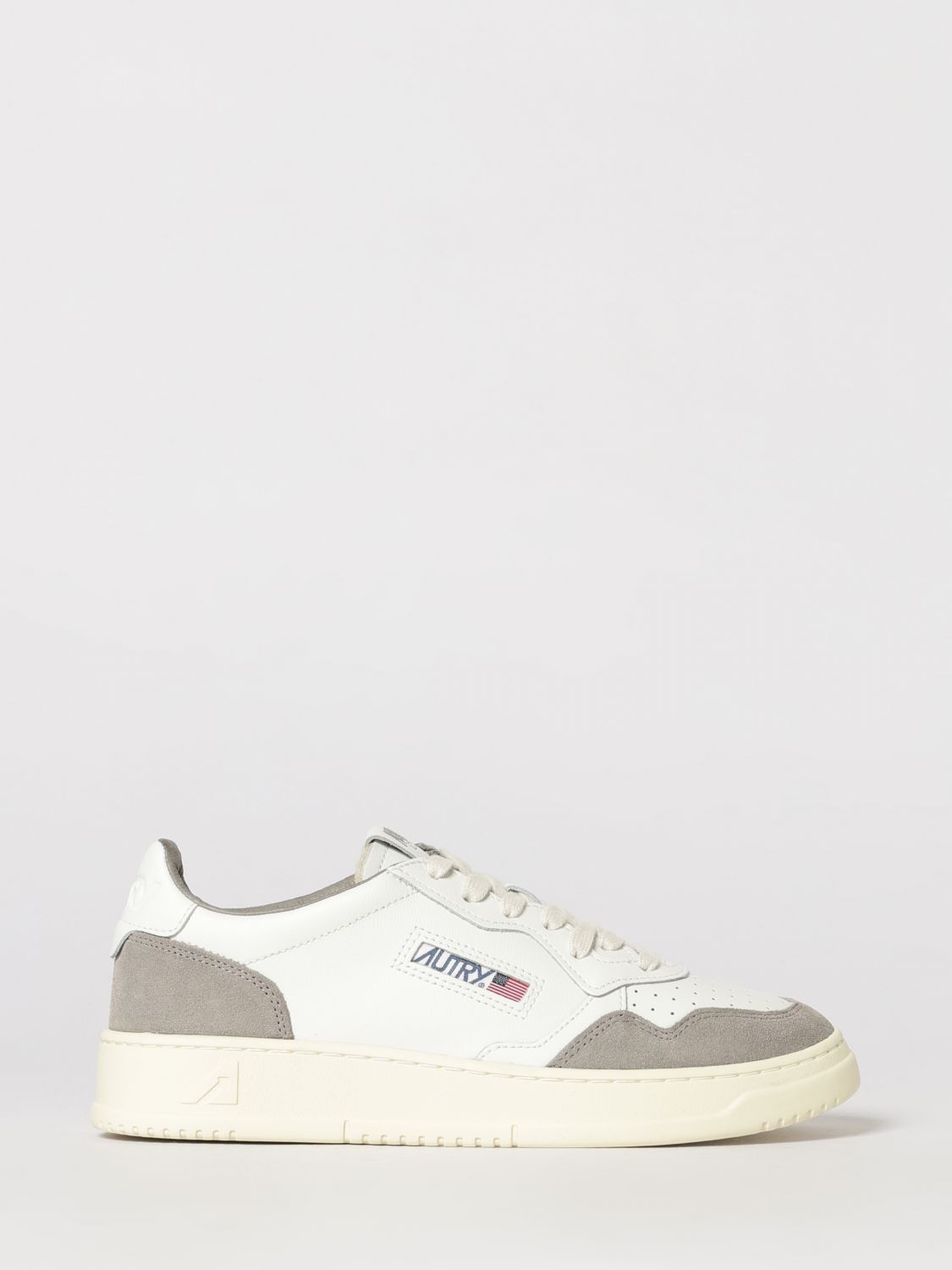 AUTRY Sneakers Medalist Low in pelle e suede con design bicolore