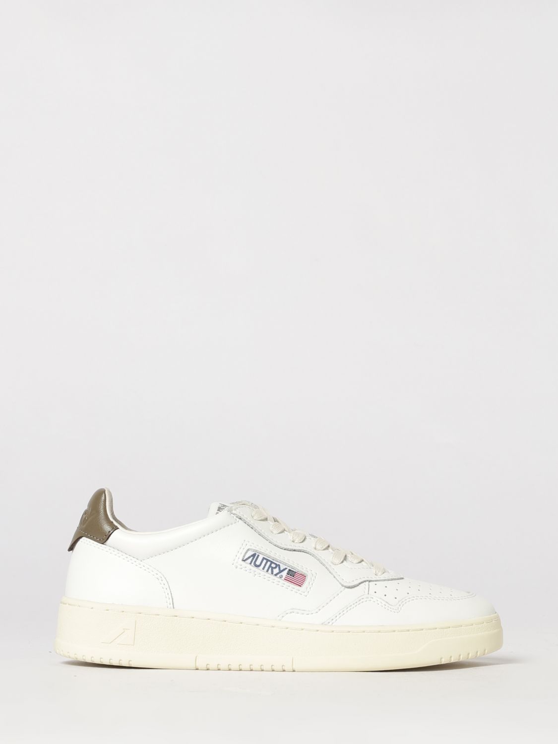 AUTRY Sneakers Medalist Low in pelle e suede con design bicolore