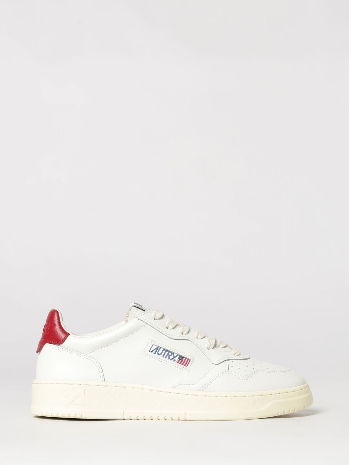 AUTRY Sneakers Medalist Low in pelle e suede con design bicolore