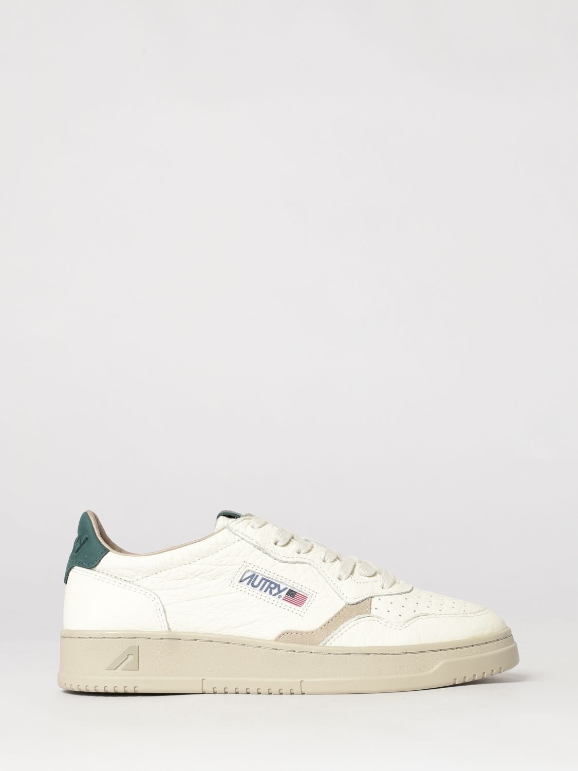 AUTRY Sneakers Medalist Low in pelle e suede con design bicolore