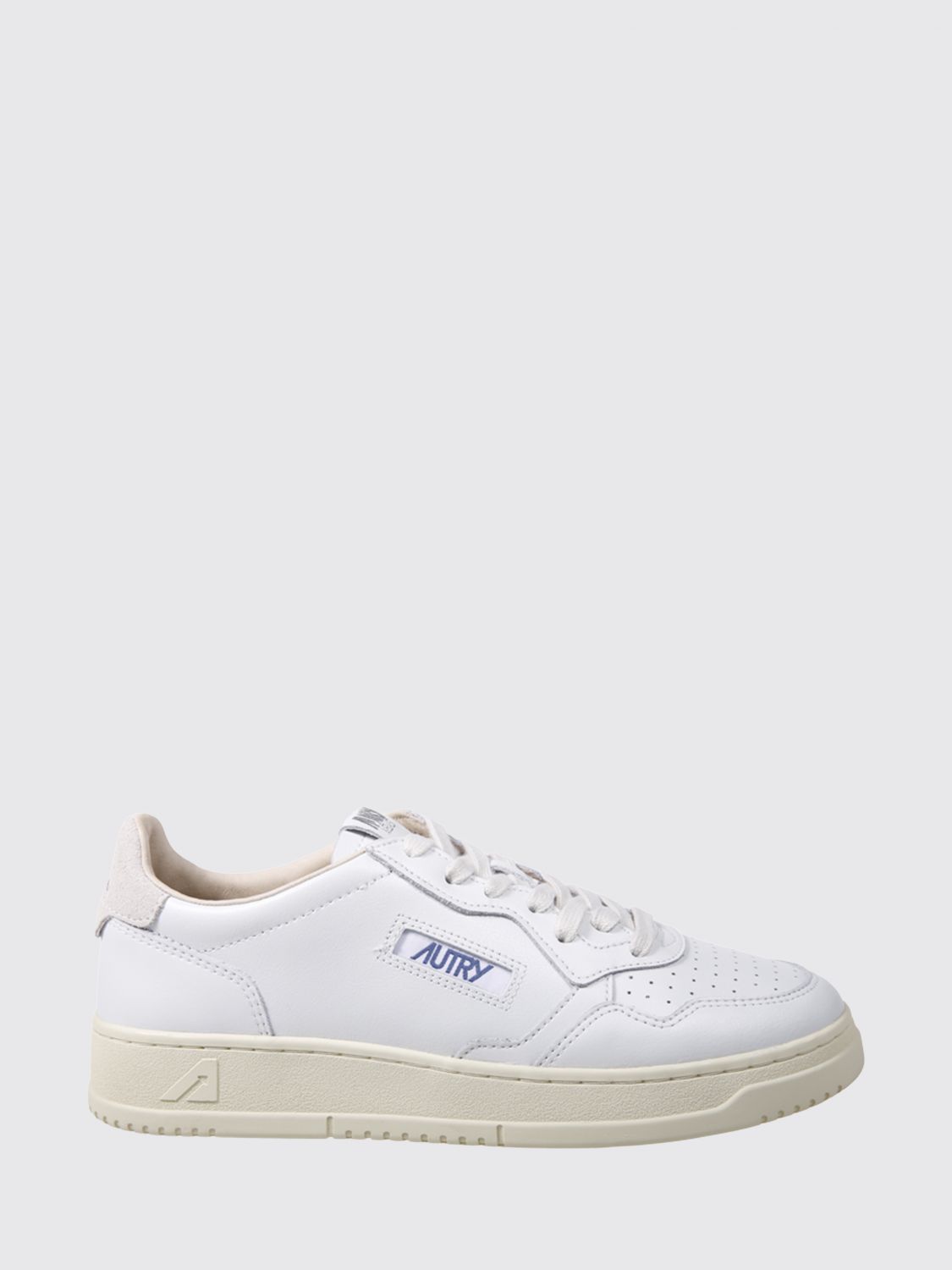 AUTRY Sneakers Medalist Low in pelle e suede con design bicolore