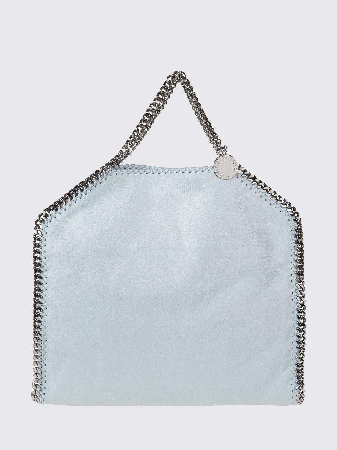 STELLA MCCARTNEY Falabella Large Tote Bag in Alter Mat with Chain Trims STELLA MCCARTNEY Falabella Large Tote Bag in Alter Mat with Chain Trims