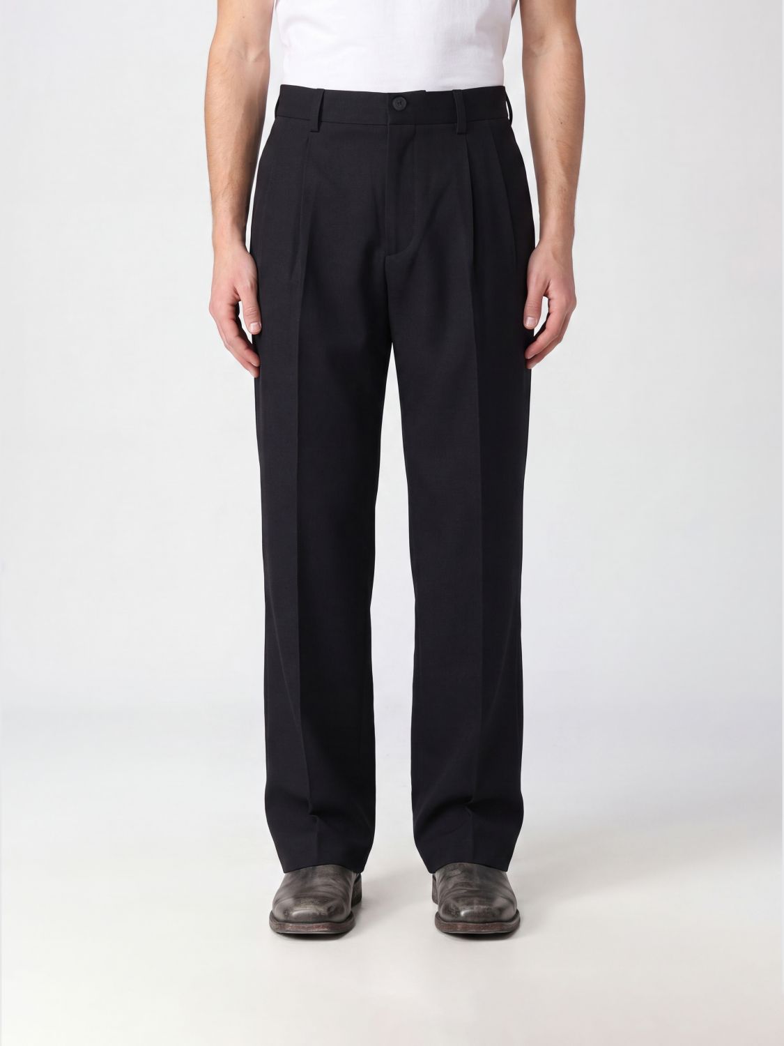 GOLDEN GOOSE Tailored Pure Virgin Wool Trousers