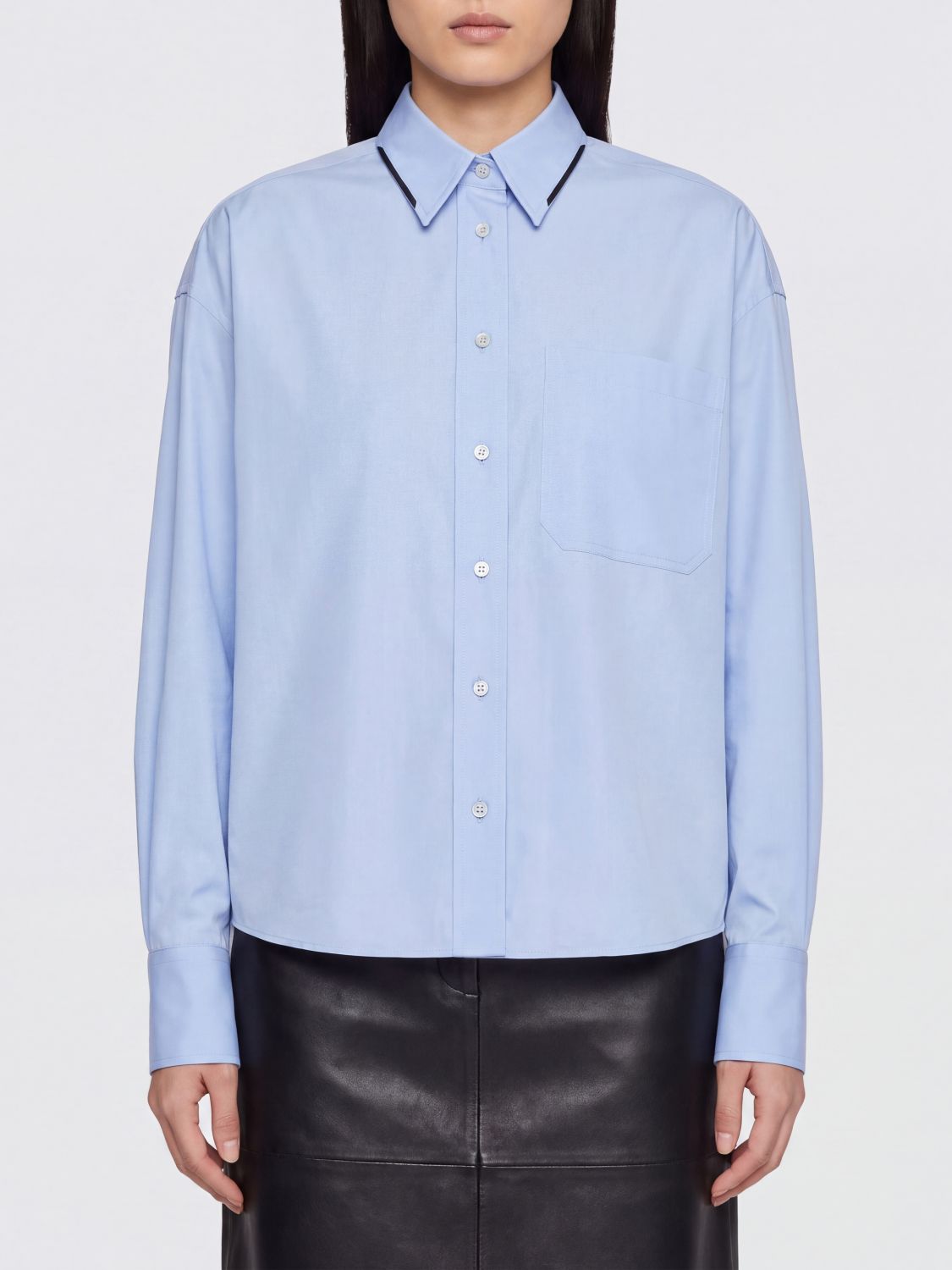 BRUNELLO CUCINELLI Shirt Woman color Blue
