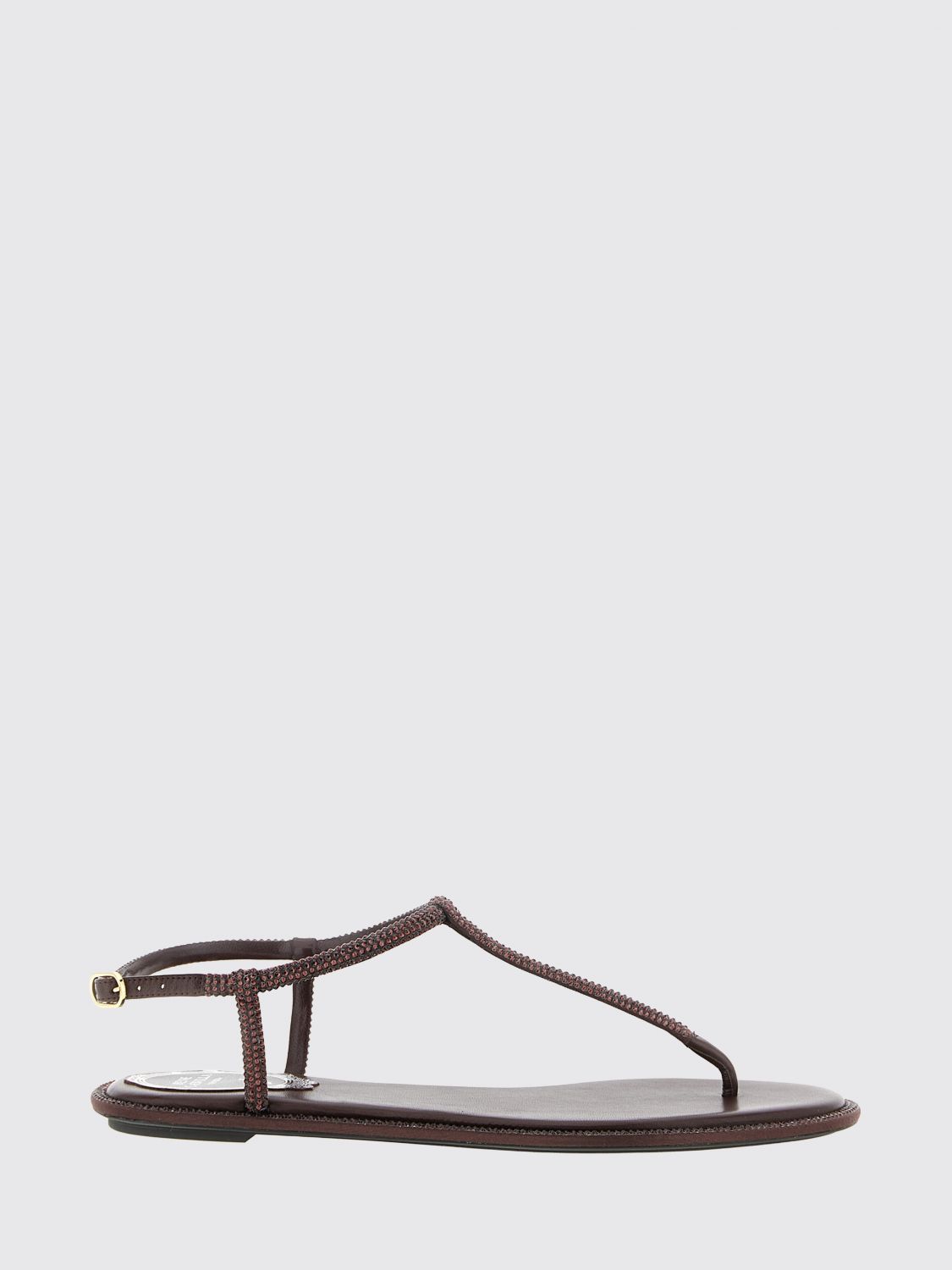 RENE CAOVILLA Sandali Con Tacco Donna colore Marrone