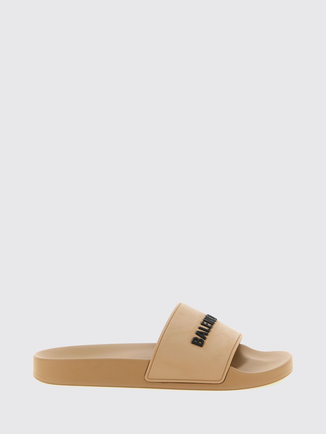 BALENCIAGA Pool TPU Slides with Contrasting Lettering Logo