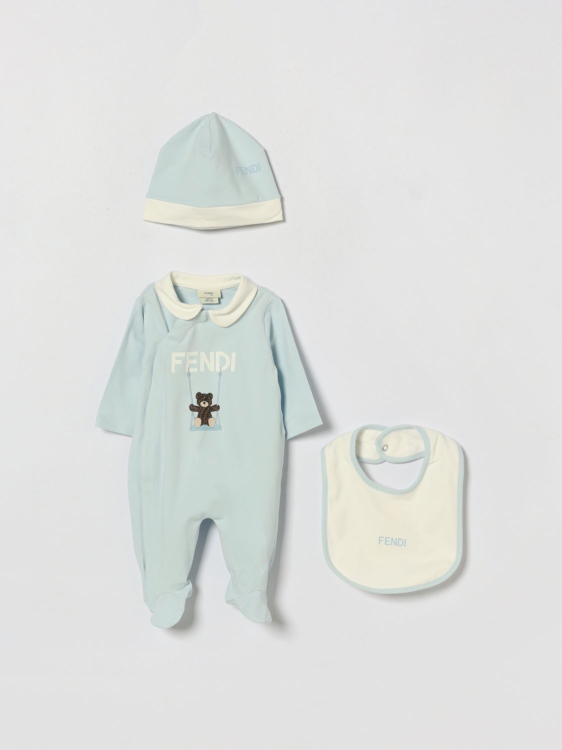 FENDI Tuta Bambino colore Azzurro