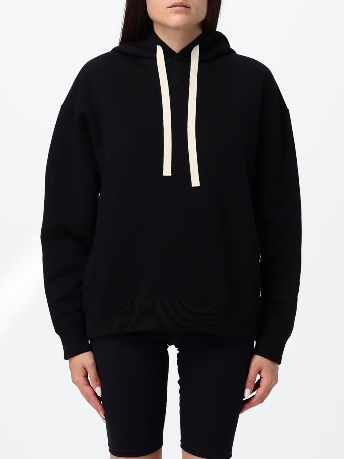JIL SANDER Relaxed-Fit Cotton Hoodie with Drawstring Hood and Contrast Logo