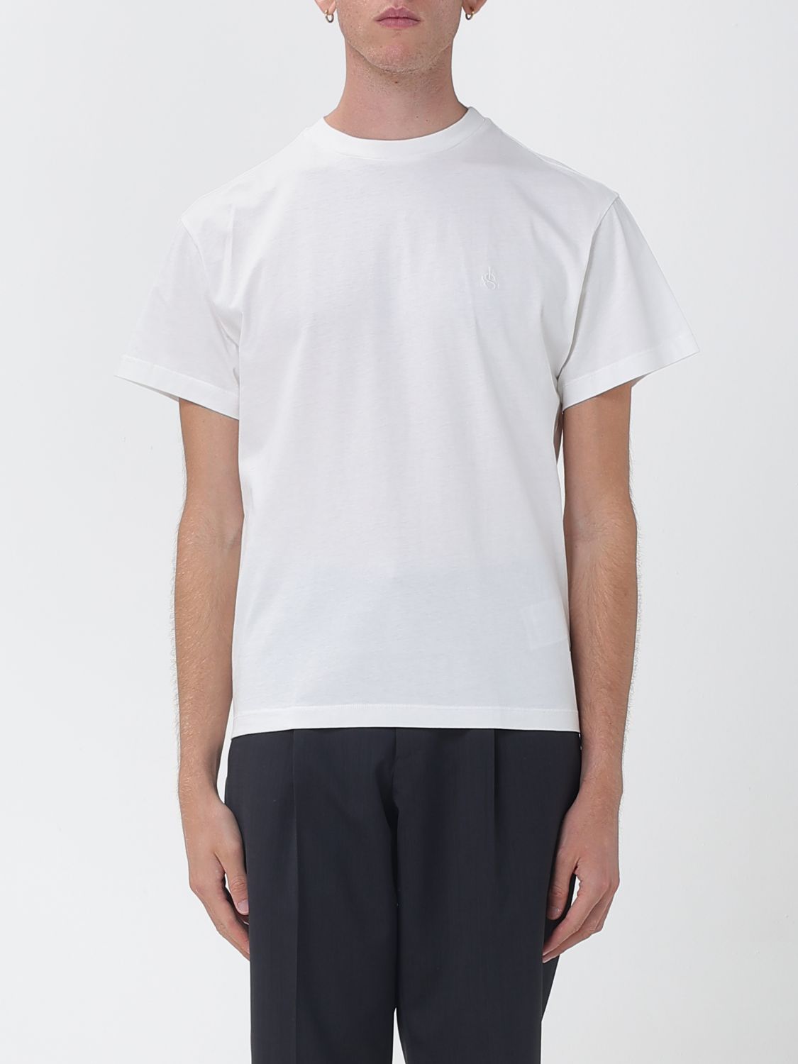 JIL SANDER Set of Three Pure Cotton Crew Neck T-Shirts