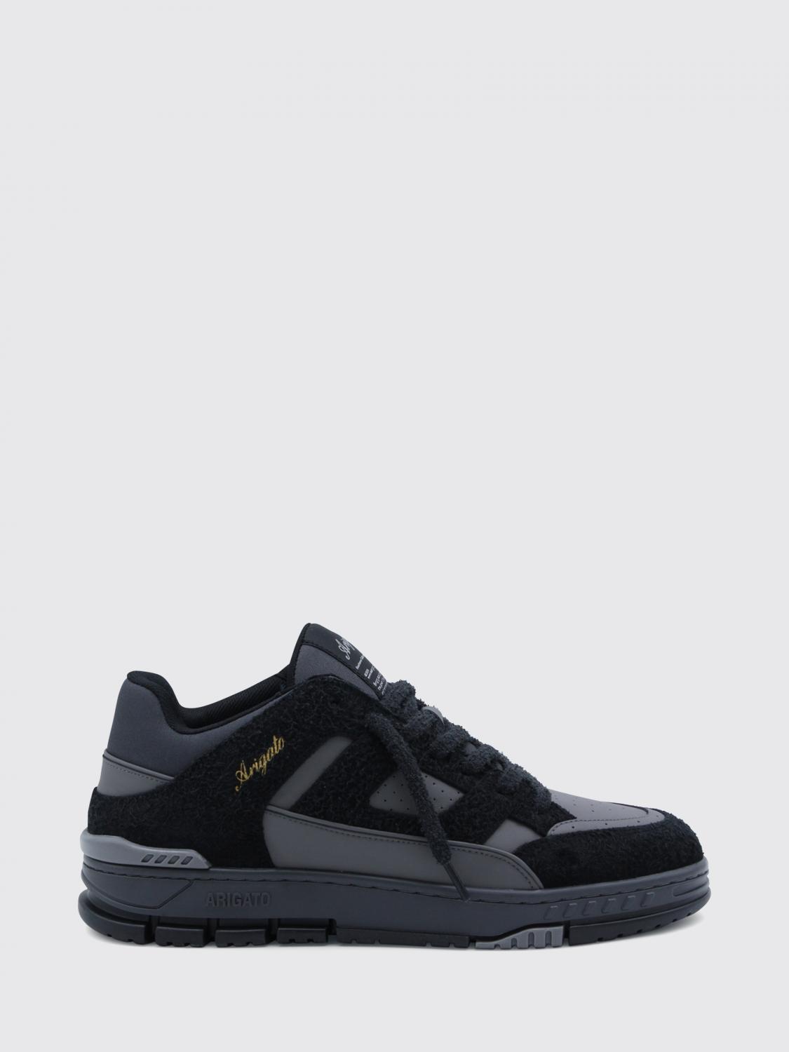 AXEL ARIGATO Zweifarbige Area Lo Sneaker von aus Leder und Wildleder mit laminiertem Logo