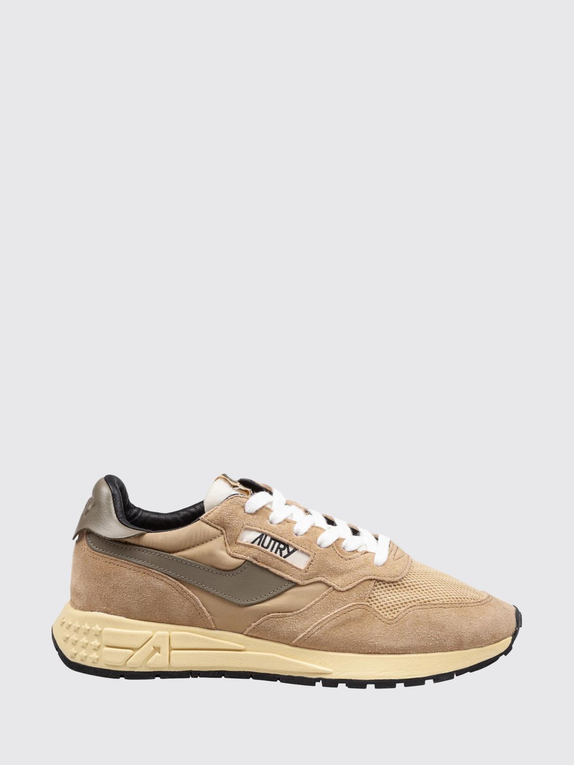 AUTRY Sneakers Reelwind in pelle e nylon con effetto usurato