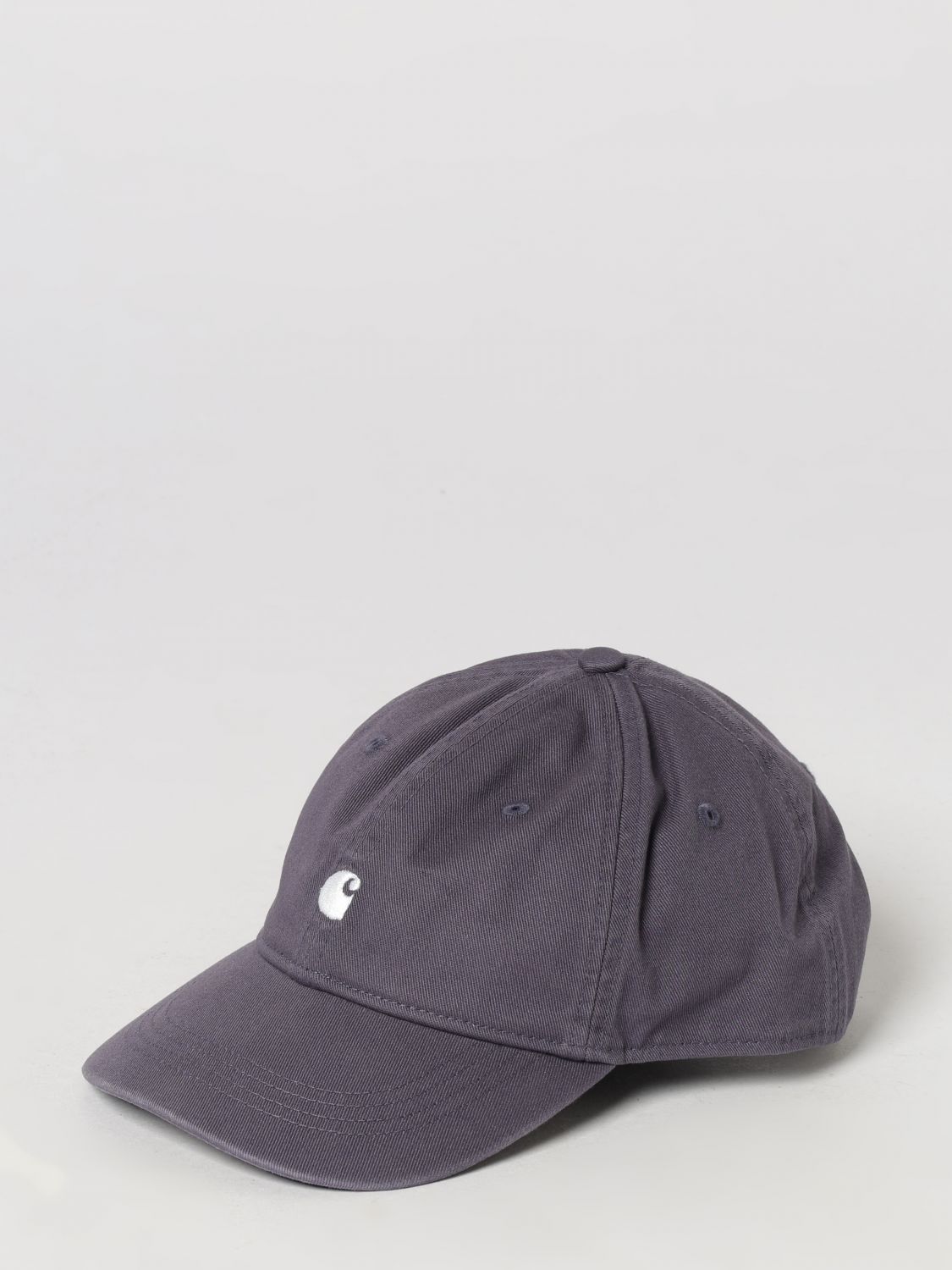 CARHARTT WIP Cappello da baseball in cotone con logo ricamato e cinturino posteriore regolabile