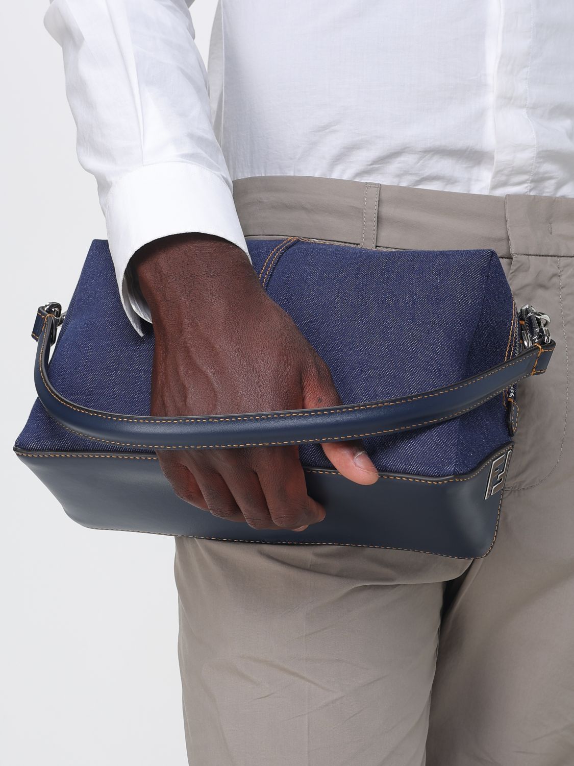 Fendi Medium Lui Shoulder Bag In Blue