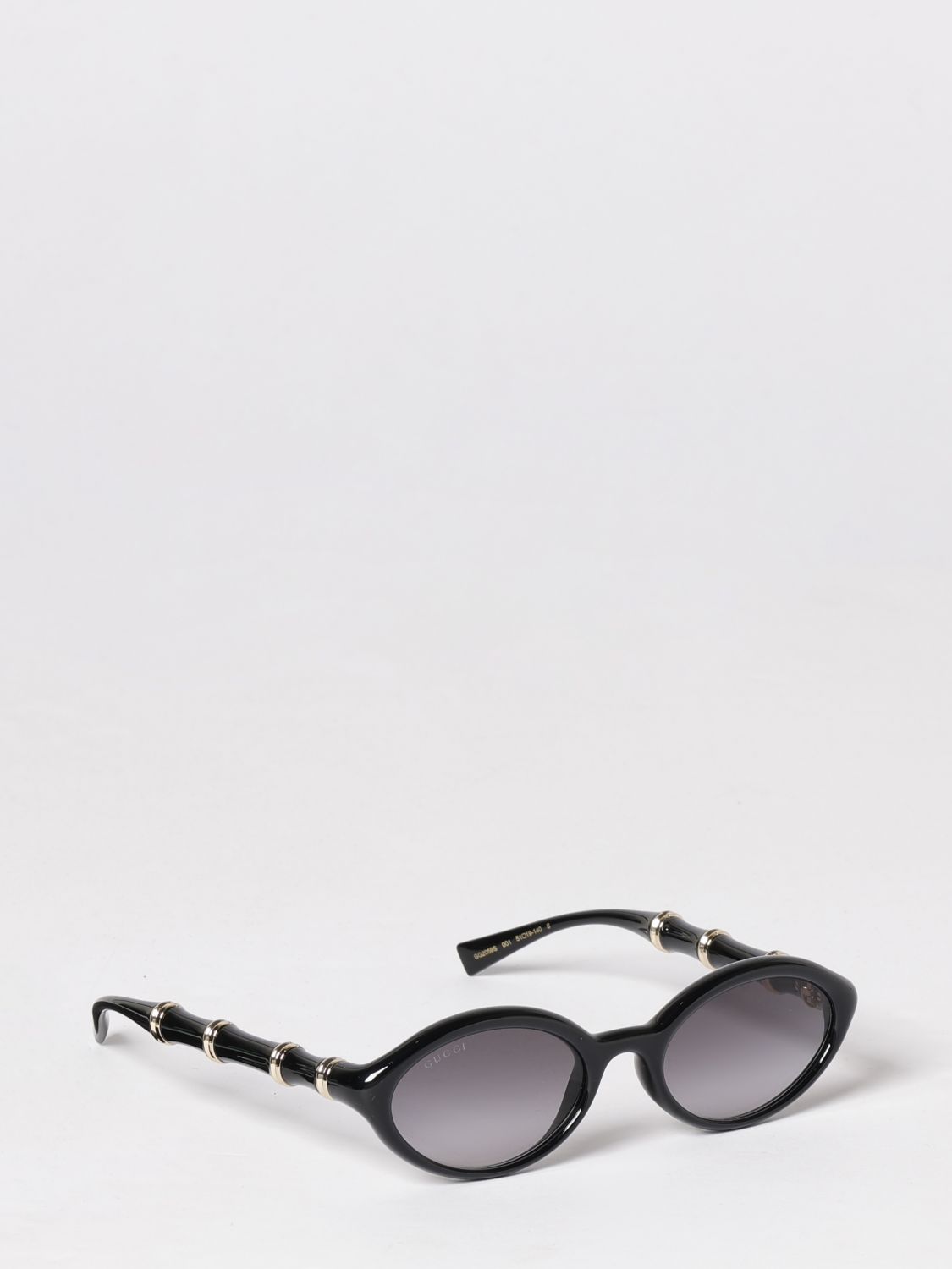GUCCI Occhiali da sole dal design arrotondato e vintage in acetato