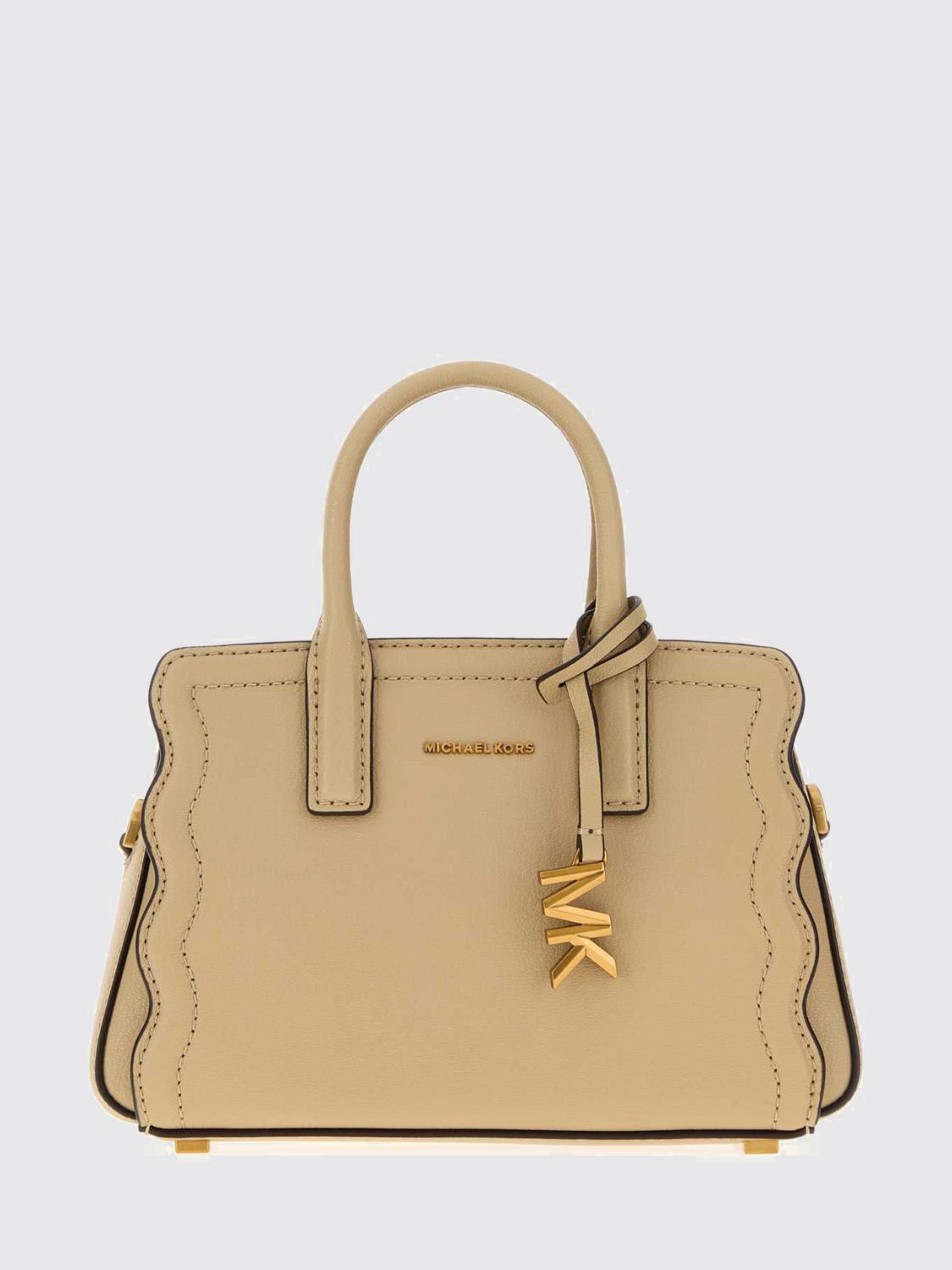 Michael Kors Laila Mini Leather Handbag with Removable Strap Michael Kors Laila Mini Leather Handbag with Removable Strap