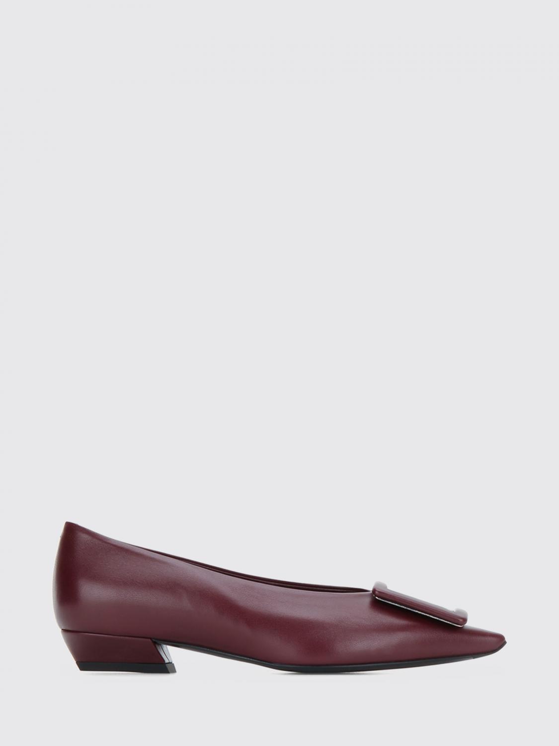 ROGER VIVIER Scarpe Con Tacco Donna colore Vino
