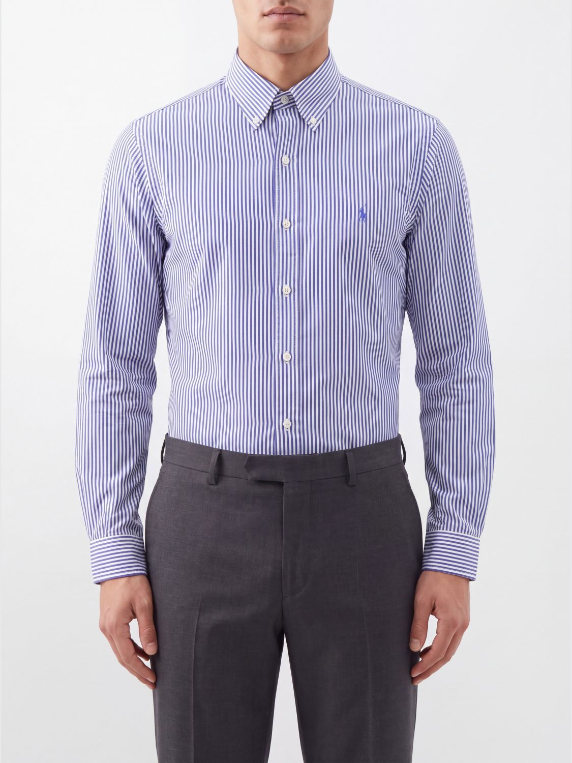 POLO RALPH LAUREN Shirt Men color Blue 1