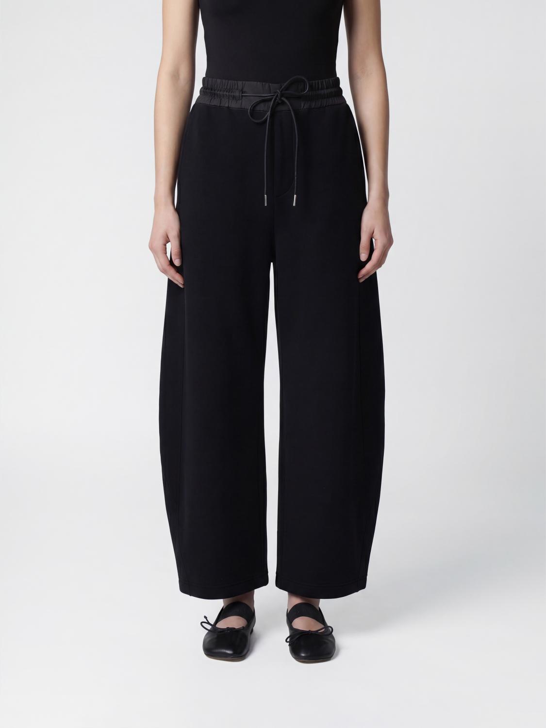SACAI High-Rise Wide-Leg Jersey Track Trousers