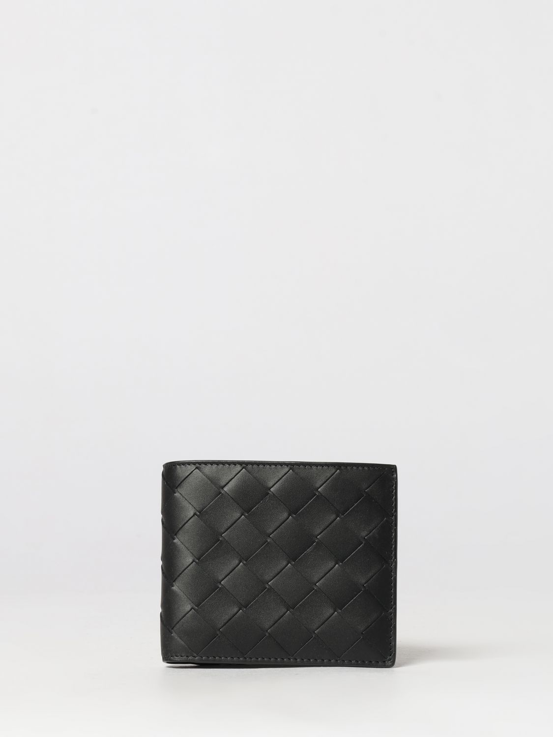 BOTTEGA VENETA Woven Calfskin Bifold Wallet
