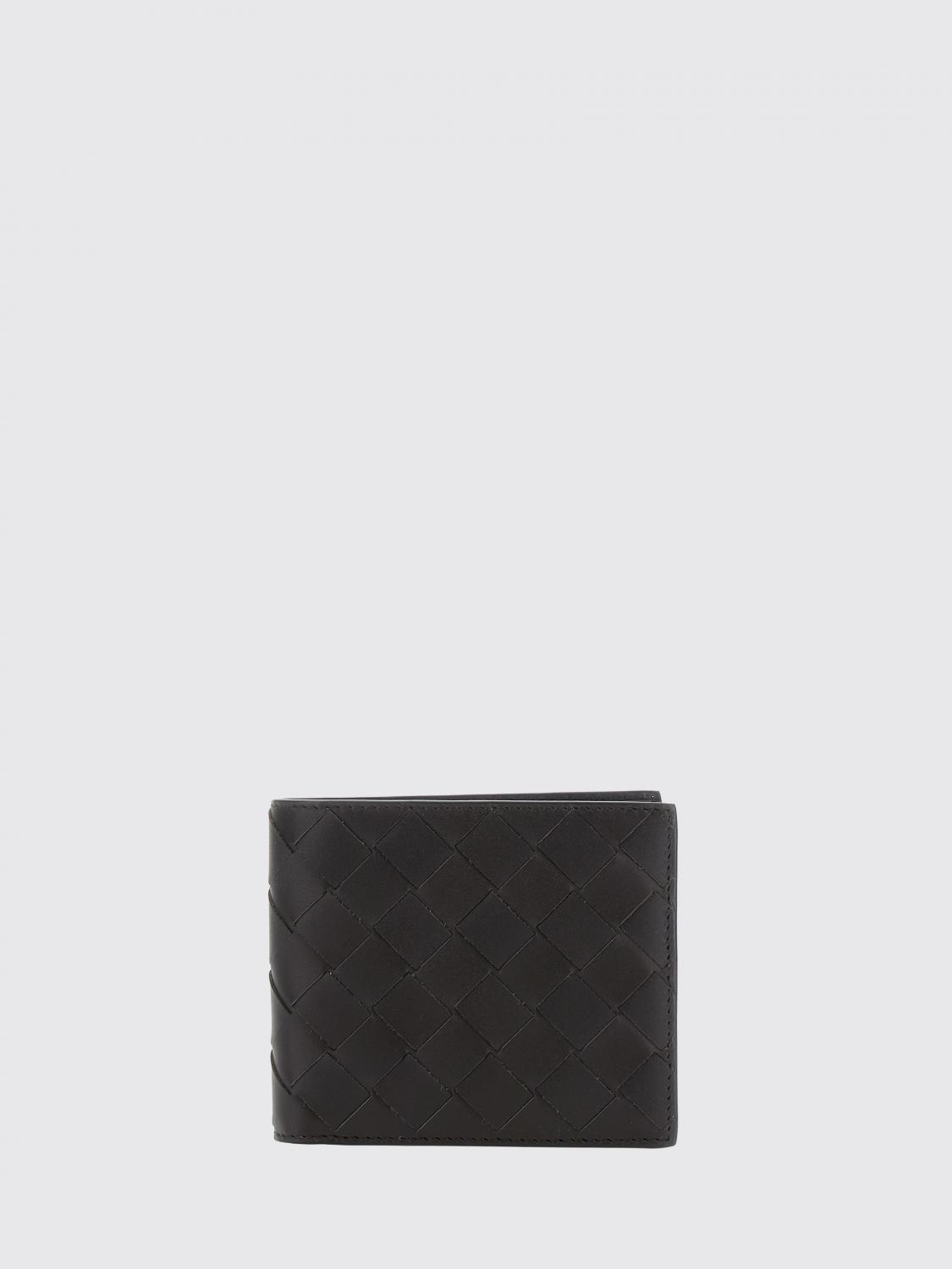 BOTTEGA VENETA Bifold-Brieftasche aus geflochtenem Kalbsleder