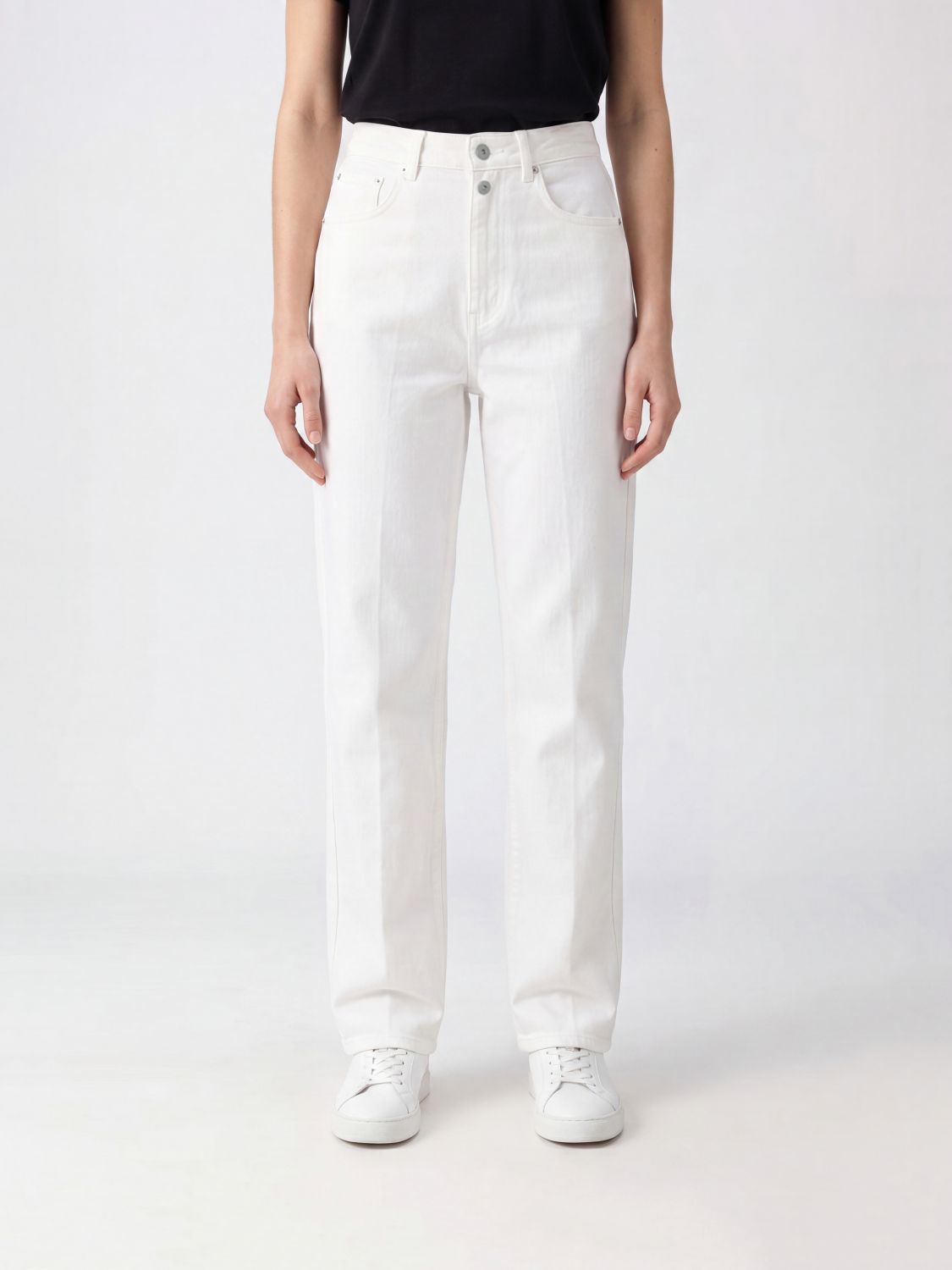 Lemaire Jeans Woman In White