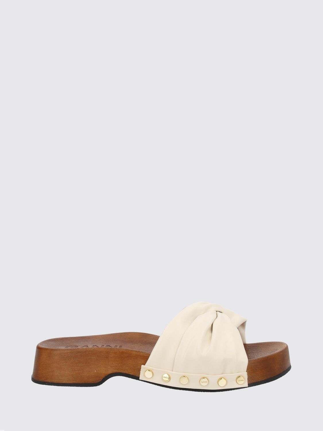 GANNI Sandali Con Tacco Donna colore Latte