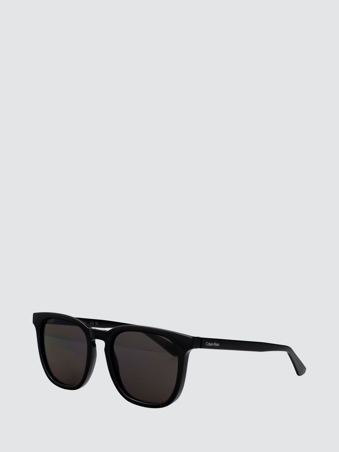 CALVIN KLEIN Rounded Aviator Acetate Sunglasses