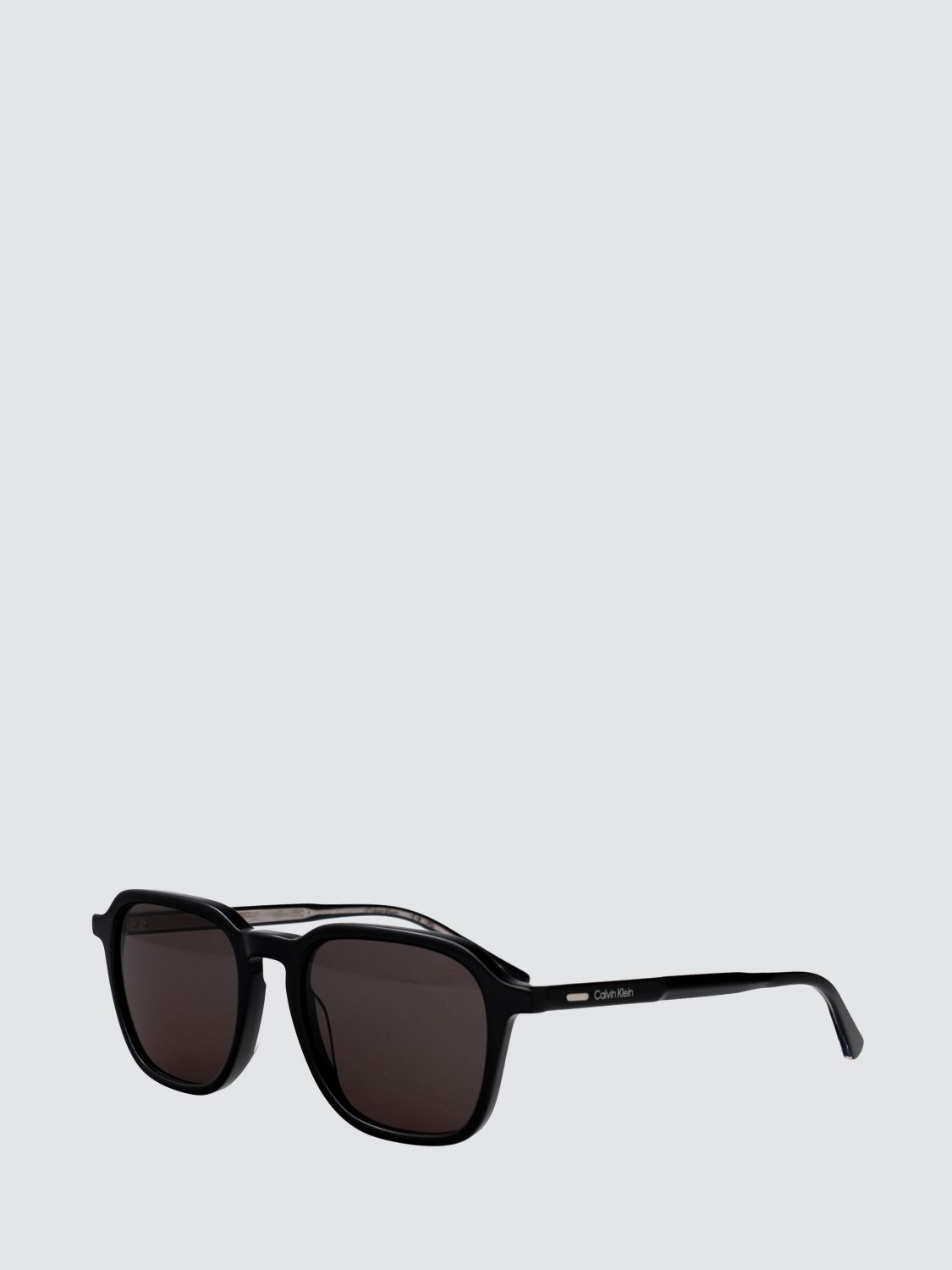 CALVIN KLEIN Occhiali da sole aviator in acetato con lenti CR-39