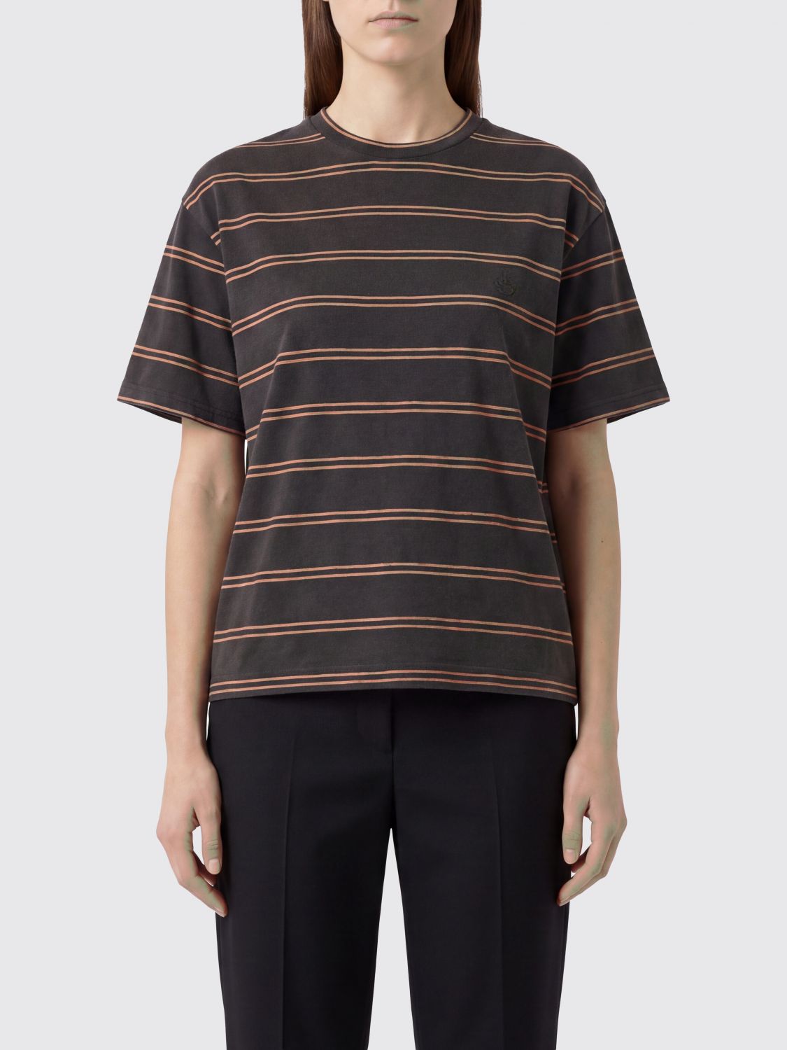 JIL SANDER T-Shirt Woman color Brown