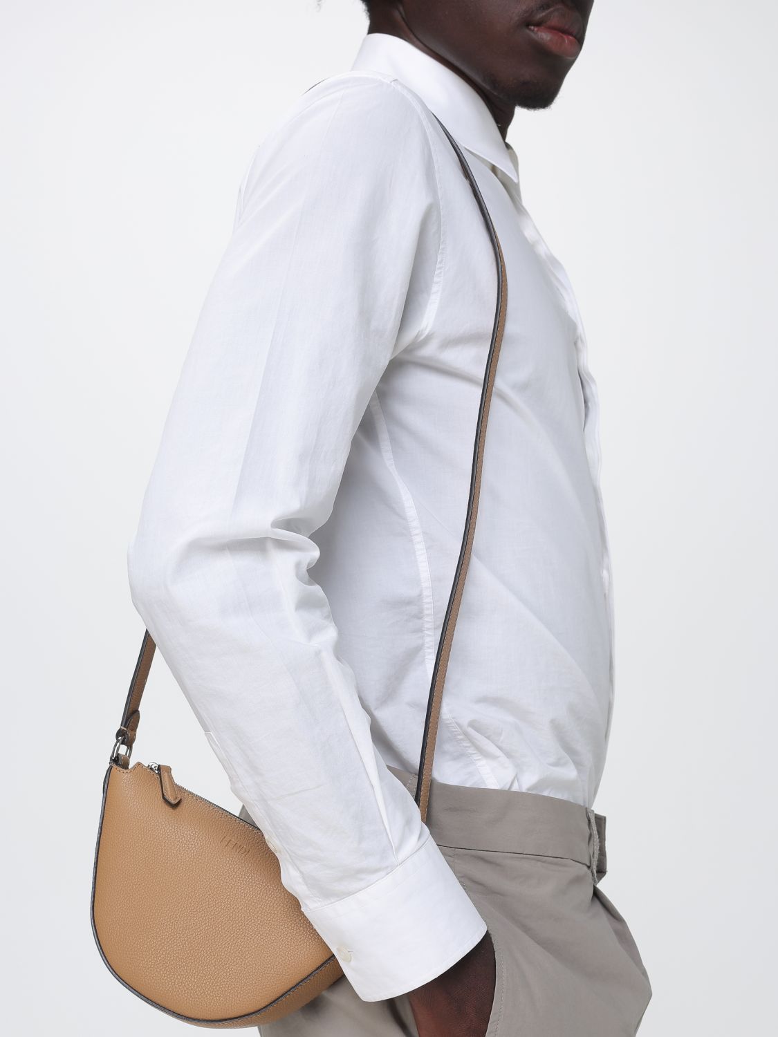 Fendi Melon Mini In Brown