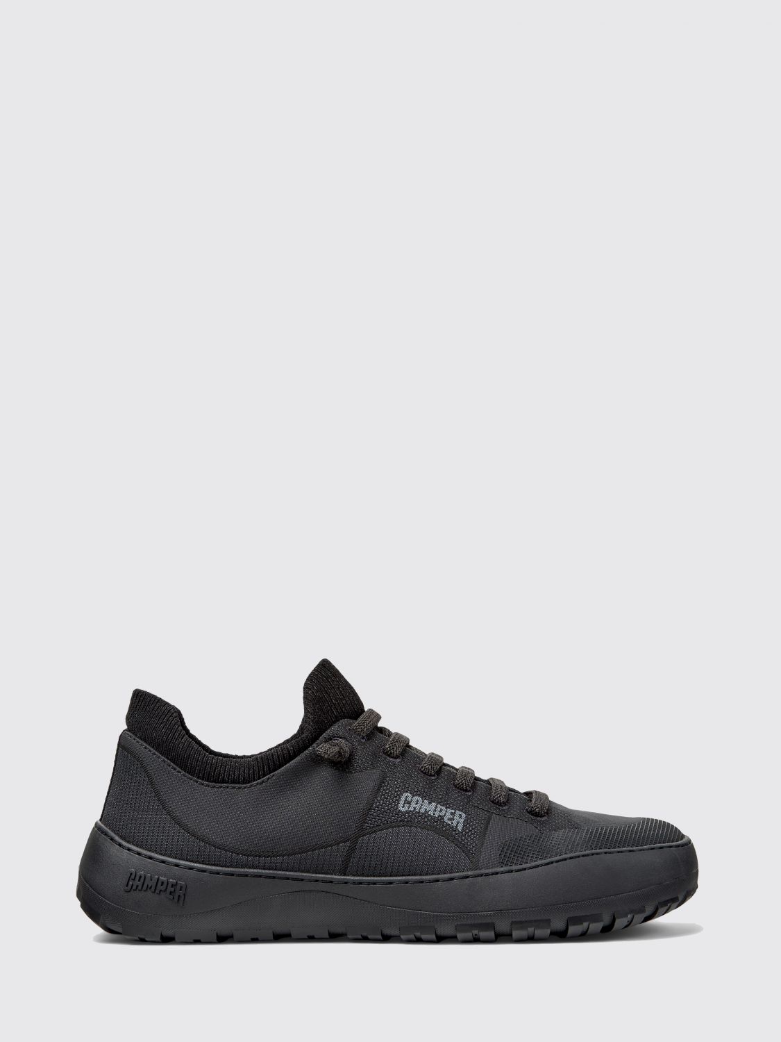 CAMPER Sneakers slip-on Peu Serra in PET riciclato con logo jacquard e suola Vibram