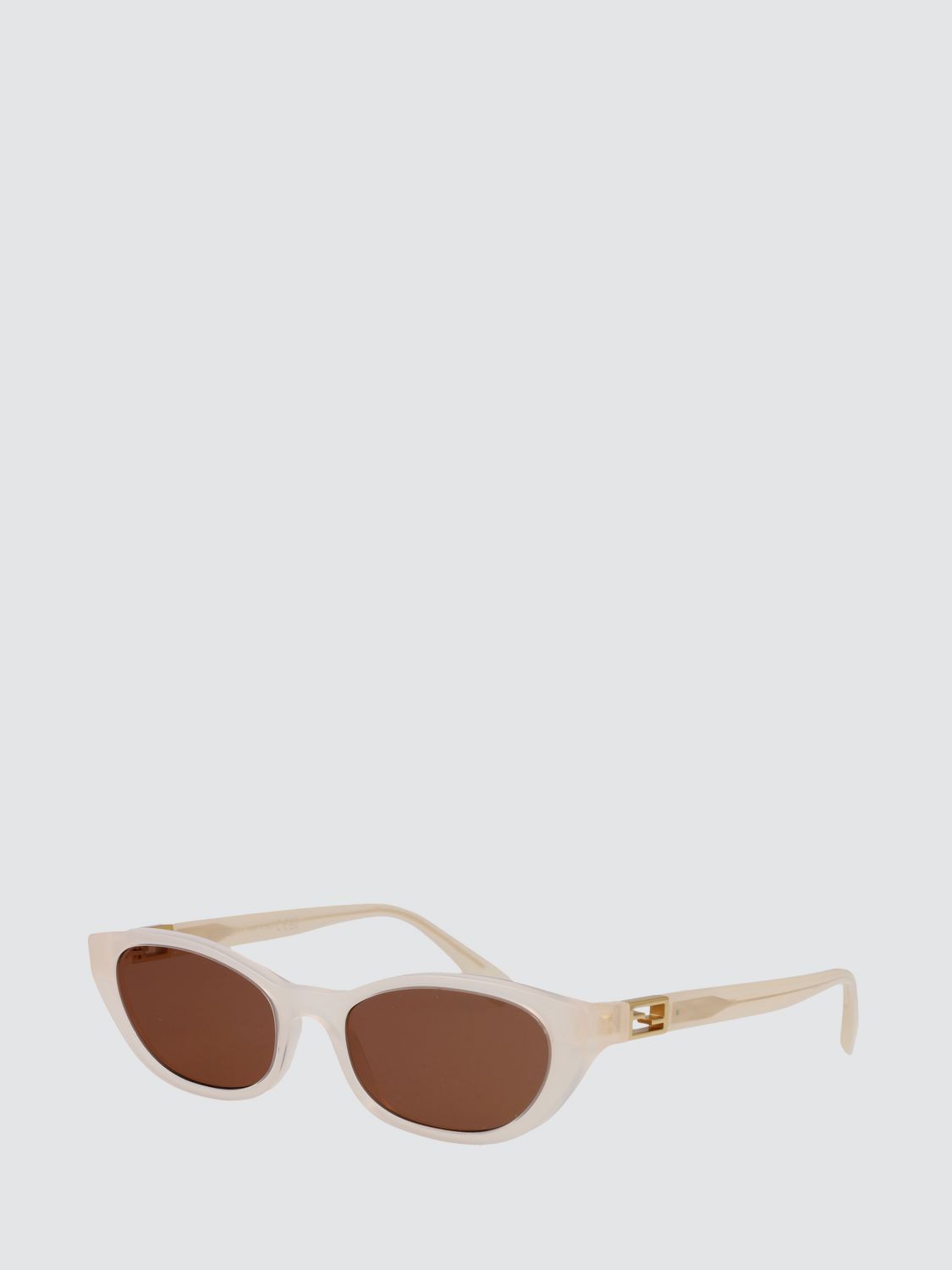 FENDI Occhiali da sole a goccia in acetato con monogramma FF