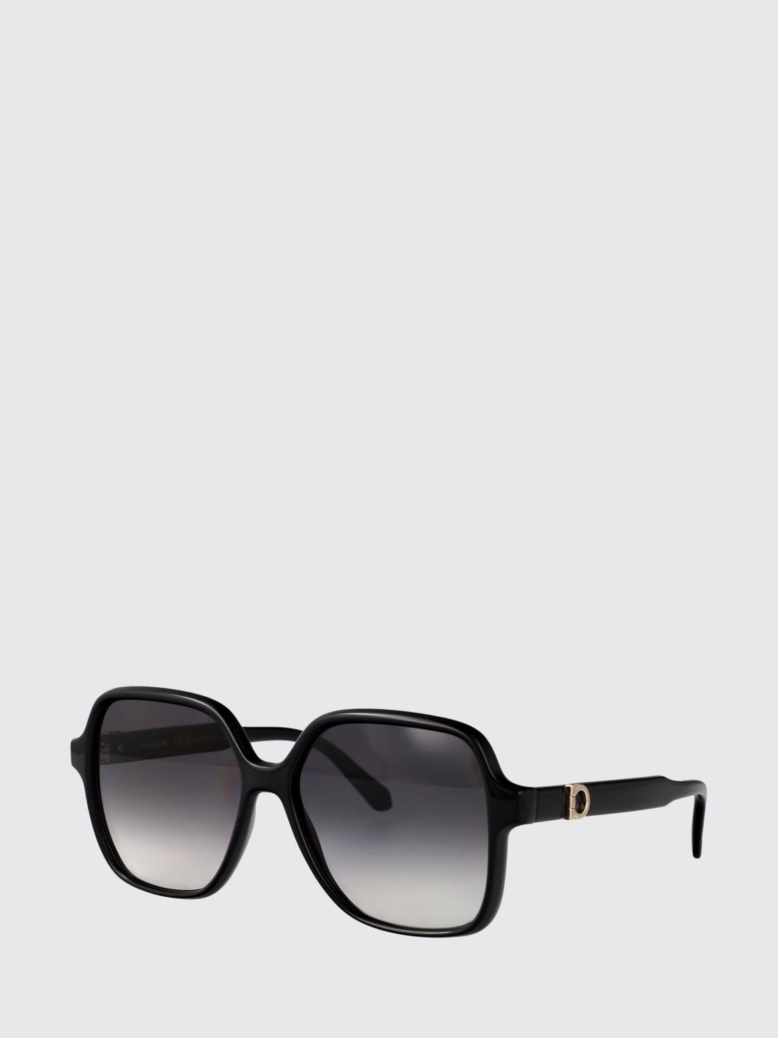 FERRAGAMO Butterfly Cat-Eye Acetate Sunglasses with Gancini Logo