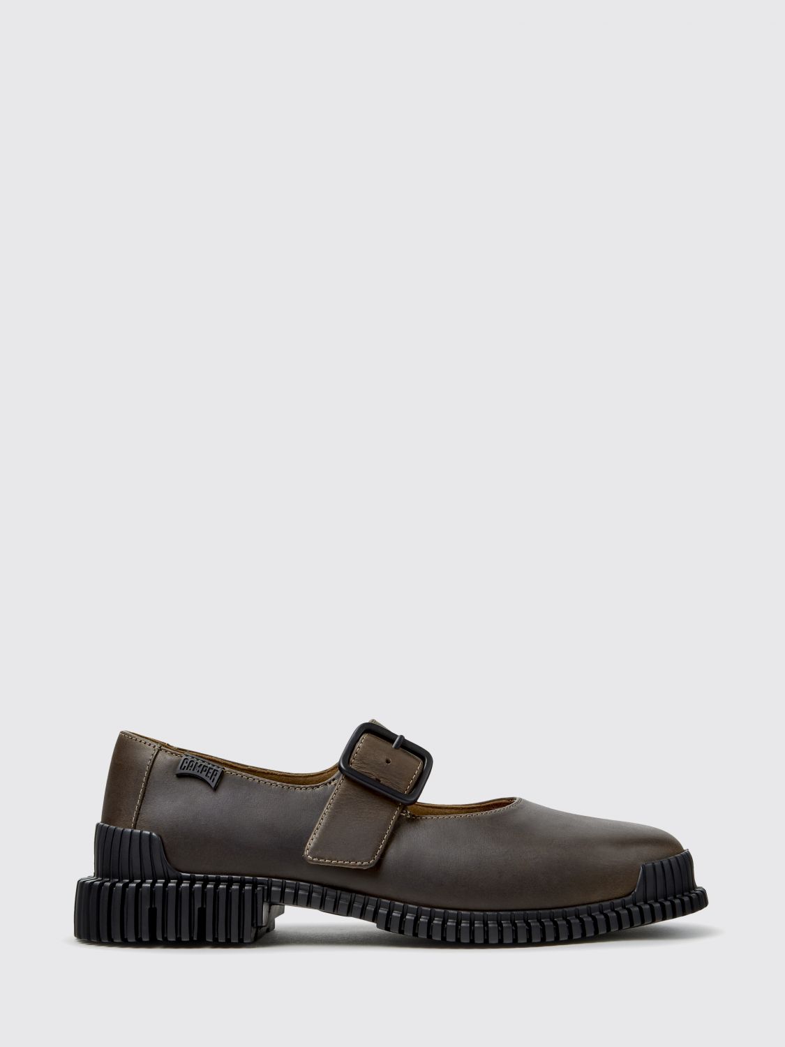 CAMPER Mary Jane Pix in pelle liscia con tacco basso e suola XL Extralight