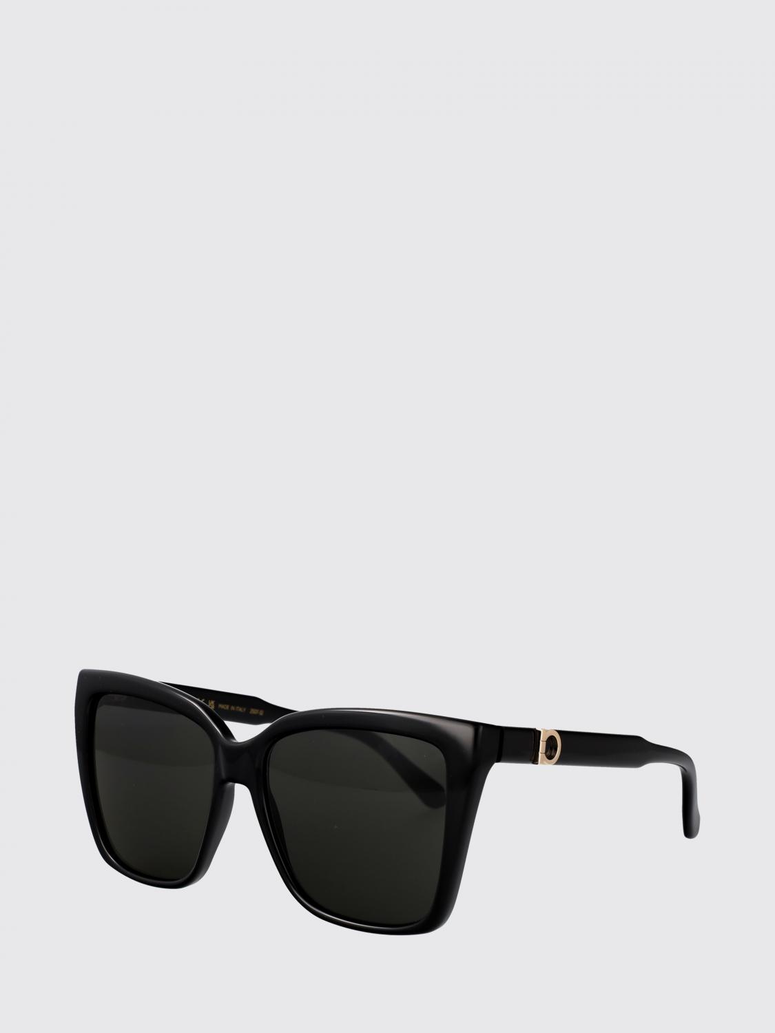 FERRAGAMO Occhiali da sole cat-eye in acetato con dettaglio Gancini