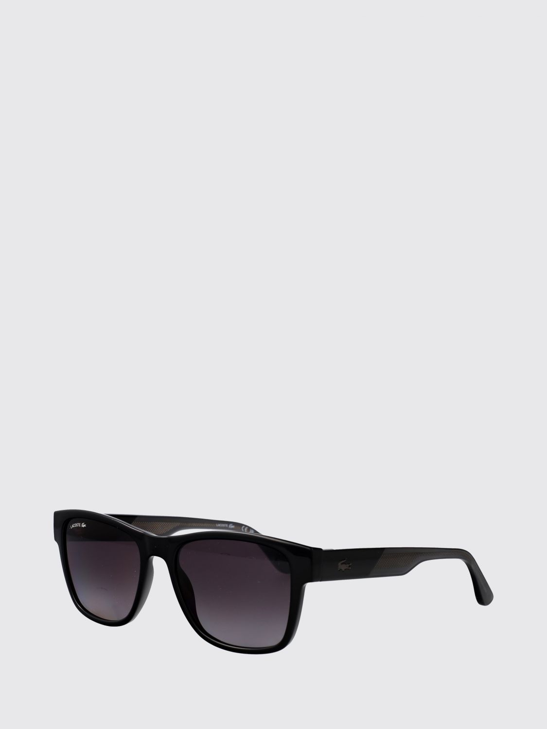 LACOSTE Occhiali da sole aviator in acetato con monogramma tono su tono