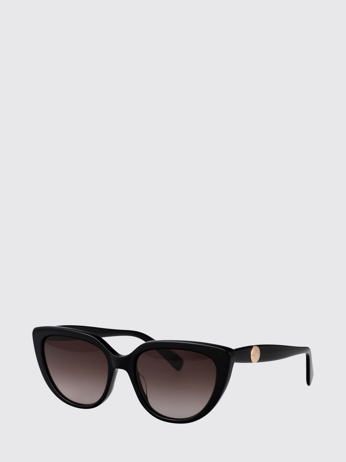LONGCHAMP Occhiali da sole Cat-eye in acetato nero con lenti sfumate