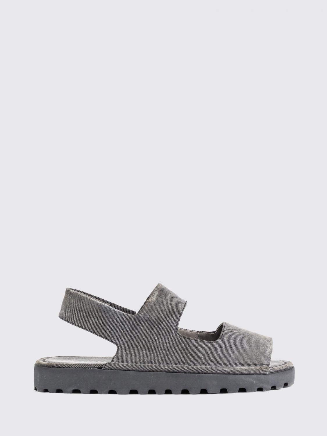 Marsèll Sandali slingback Sanpomice in denim con tacco basso e punta aperta